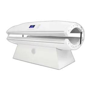 Vertical Solarium Tanning Bed / Tanning Machine / Solarium Device With 48pcs Germany Uv Lamp Tubes