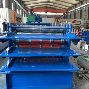 High Speed Metal Roofing Forming Machine Roof Roll Forming Machine Ibr Roof Sheet Making Machine