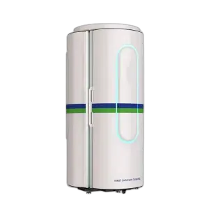 Latest Tanning Beds Sunbath Vertical Commercial Stand up Solarium Machine With Tanning Lamp