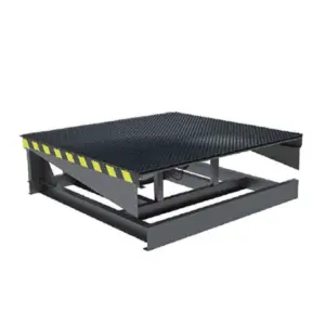 Small Electric Hydraulic Unloading Platform Truck Scissor Lift Mobile Shear Fork Steel Container Loading Dock Leveler