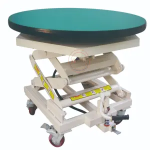 Detall Work Platform Rotating Work Table Display Stand Platform Lift Tables
