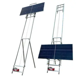 Wire Rope Slope Electric Ladder Lift With Freight 20M Mobile Lift Electric Ladder Lift Aerial Work Platform