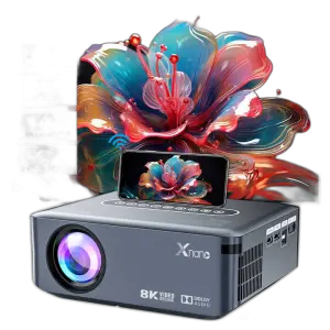 X1 Smart Projectors Android 9 Video Beamer LCD 8K Full HD 1080P Outdoor Home Theater 4K Projector