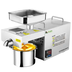 MJ 509T Mini Home Oil Presser Small 4-6 Kg/h Peanut Cocoa Coconut Sesame Walnut Olive Screw Cold Oil Press Machine