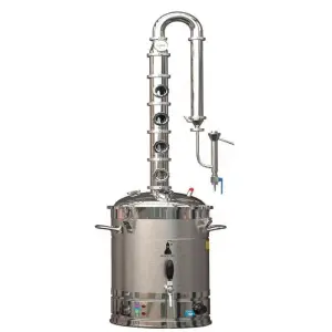 100L Distiller Alcohol Gin Distillery Copper Whiskey Still