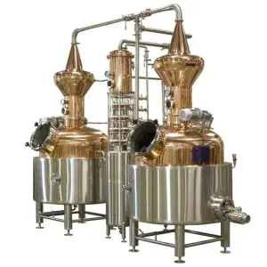 GHO 1000L Cassava/Potato/Corn/Wheat/Sugar Starch Ethanol Stainless Steel Alcohol Distillation Equipment,Distillery Equipment