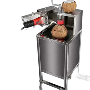 Stores Use Coconut Lid Opener Stainless Steel Automatic Coconut Opener Machine