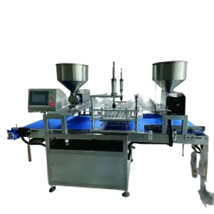 Wanlisonic Bakery Equipment Electric Chocolate Coconut Cupcake Filling Injection Cake Machine Corn-based Pump Motor Core