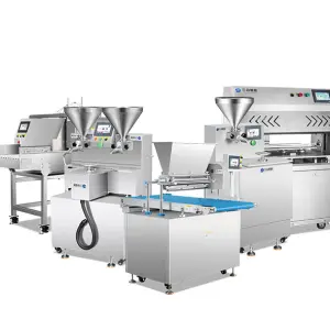 Quality Multi-functional swiss Roll Cake Machine Cup Cake Making Machine Cake Depositor Machine