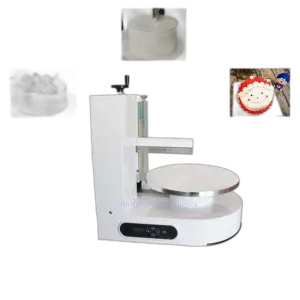 Cake Machinery Mini Fully Automatic Portable Machine Food Making Maker Leveller Smoothing  Cake Machine