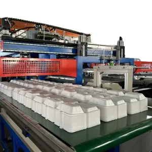 High Speed 20times/min Speed Full Auto Disposable Polystyrene Plate Machine