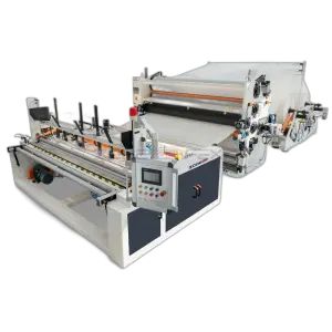 Full Automatic Production Line Small Toilet Tissue Paper Roll Making Machine Making Machine