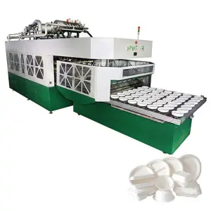 Automatic Biodegradable Disposable Pulp Molding Paper Plate Cup Box Tableware Product Making Machine Production Line