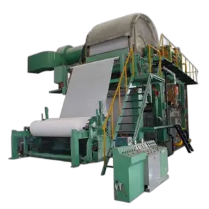 White A4 Paper Machine Production Straw Pulp 3200mm Culture Paper Making Machine