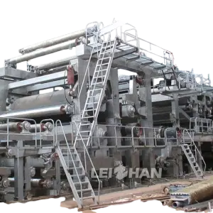 10 Tons Per Day Jumbo Roll Paper Making Machine Craft Paper Production Line Kraft Paper Manufacturing Machine