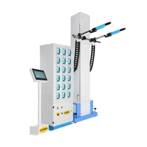 Fully Automatic Intelligent Powder Electrostatic Spray Gun Top-Coating Plastic Metal Core PLC Top Metal Coating Machinery