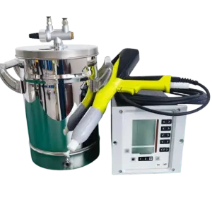 Hongkun HK-588G Small Manual Electrostatic Laboratory Powder Painting Equipment for Aluminum Substrate Metal Coating Machinery