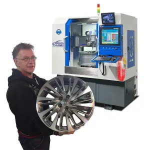 Cars Cnc Rim Repair Lathe Machine Wheel Fixing Machine Alloy Wheel Repair Lathe DCM35P-MAX