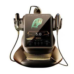 3 Handles 360 Max 25D Hifu Machine Face Lift Wrinkle Removal Body Slim 3 in 1 EMS RF Hifu Machine