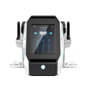 r Portable Muscle Stimulator Ems Electronic Home Commercial Use Fitness Ems Body Sculpting Machine 2/4 Handles