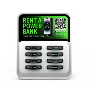 2025 Trending High End Power Bank Sharing Station Phone Charger Vending Machine Perfect for Chain Stores Commercial Spaces