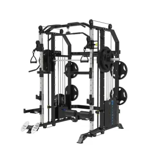 Indoor Tianzhan TZ-Q1009B Home Use Multi Function Smith Machine Gym Equipment