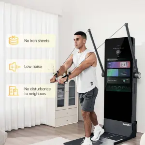 IMBODY POWER S Pro Power Station Fitness Smart Gym Fitness Mirror Multi Gym Machine Strength Training Equipment Home Trainer