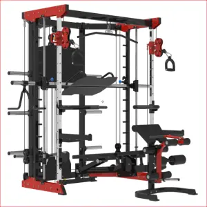 Multi Gym Fitness Equipment Commercial Exercise Smith Machine for Gym Club Home