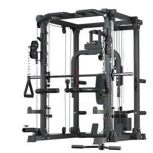 Professional Gym Smith Machine Commercial Fitness Equipment Power Cage Bird Gantry Squat Rack Comprehensive Trainer