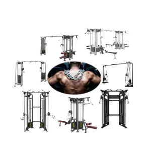 SK 2025 OEM Multi-functional Gym Body Training Building Fitness Set Pin Load Selection Sports Equipment Cable Crossover Machine