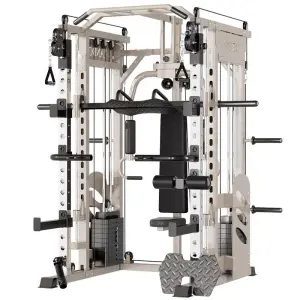Multi-Functional Body Building Smith Machine Comprehensive Training Equipment for Home Use with Triceps Practice Feature