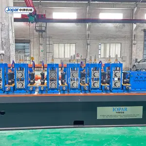 Jopar Iron/Carbon Steel/Copper/Galvanized Metal High Frequency Pipe Making Machine ERW Tube Mill Production Line