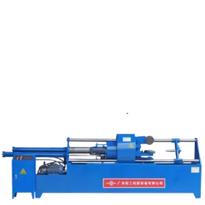 Making M6 Custom Pipe End Forming Machine to Make Round From Square Tube