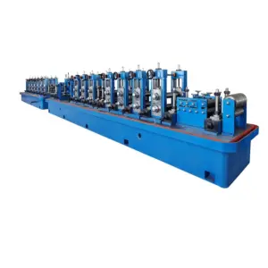High Frequency ERW Welded Pipe Making Machine Manufacturing Steel Tube Mill Roll Forming Profile Pipe Production Equipment