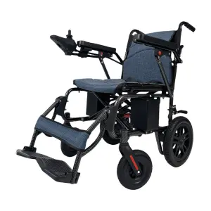 Ultra - Light Foldable Electric Wheelchair, Portable Smart Mobility Scooter for Elderly & Disabled, Safe Comfortable for Travel
