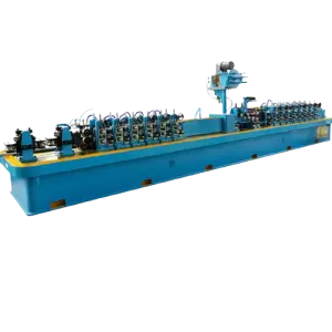 Nanyang Pipe Mill Equipment Carbon Steel Pipe Production Line Metal Tube Forming Making Machine