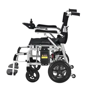Four-wheel Trolley Suitable for Outdoor Activities Disabled Person Folding Electric Wheelchair