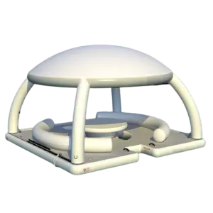 HUAYUE Summer Commercial Play Equipment Platform Sofa Water Toys Water Games Adult Funny Kids Aqua Inflatable Water Bar Dock