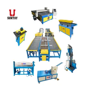 Hvac Auto Duct Manufacture Making Line Machine