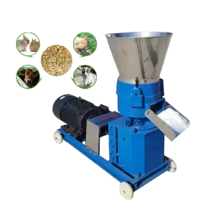 Fast Agricultural Cattle, Sheep, Pig, Chicken, Duck, Goose, Poultry, Dog Food and Animal Feed Pellet Processing Machine