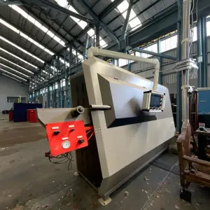 Automatic Stirrup Bending Machine CNC Steel Stirrup Bending Machine Raw Material Steel Wire Bending Machine