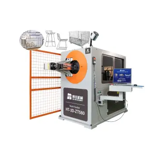 Widely Used Kitchen Baskets Hook Making Machine and 3D CNC Wire Bending Machine 5Axis 8mm Wire Forming Machine