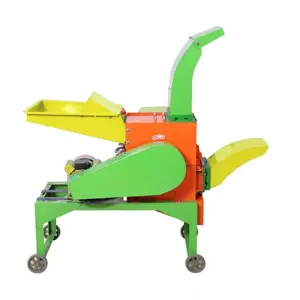 220V Crop Stalk Cutting Machine Agricultural Shredding Paddy Straw Crusher Plant Feed Processing Machines