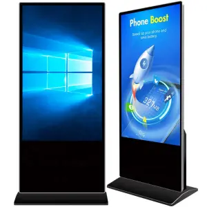 50 65 Inch LCD Touch Screen Digital Display Board Signage Adevetising Equipment Machine Vertical for Business Restaurants