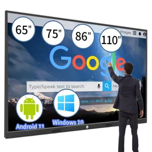 65/75/85/86/98/110 Inch LCD Display Smart Board Prices Digital Whiteboard Educational Equipment Interactive White Board