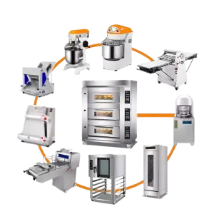 Golden Chef Food Machine Top Commercial Bakery Equipment Manufacturer Bread Making Machine