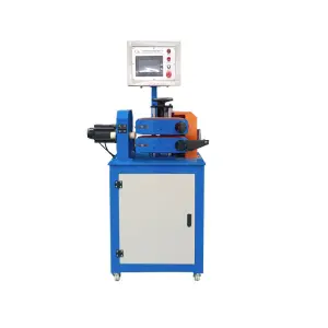 PVC Pipe Cutting Machine Tube Shrink Tube Cutter Small Silicon Automatic Rubber Hose Tube Pipe Cutting Machine