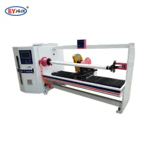 LY-701 Adhesive Foam Tape Slitting Machine/roll Fabric Cutting Machine/BOPP Gum Tape Cutter