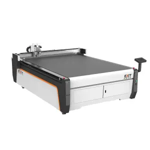 ZXT Foam PVC EVA Fiber Sponge Glass Plotter Auto Loading Digital Cutter Die Flatbed Sound Insulation Board Cutting Machine