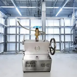 QDMECH High Efficiency Small Scale Tube Block Dry Ice Maker